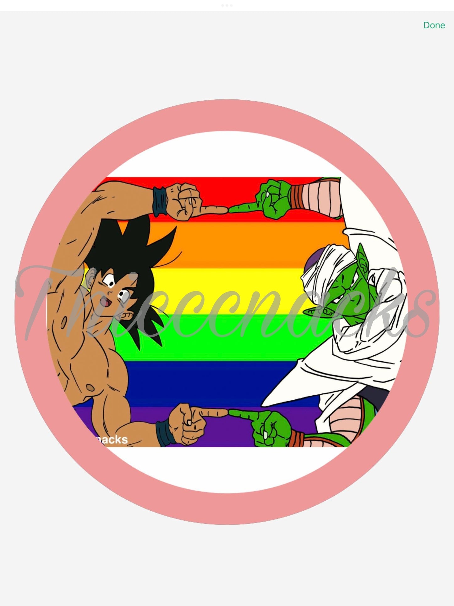 Goku x Piccolo