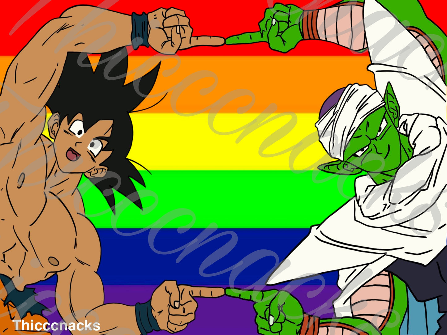 Goku x Piccolo