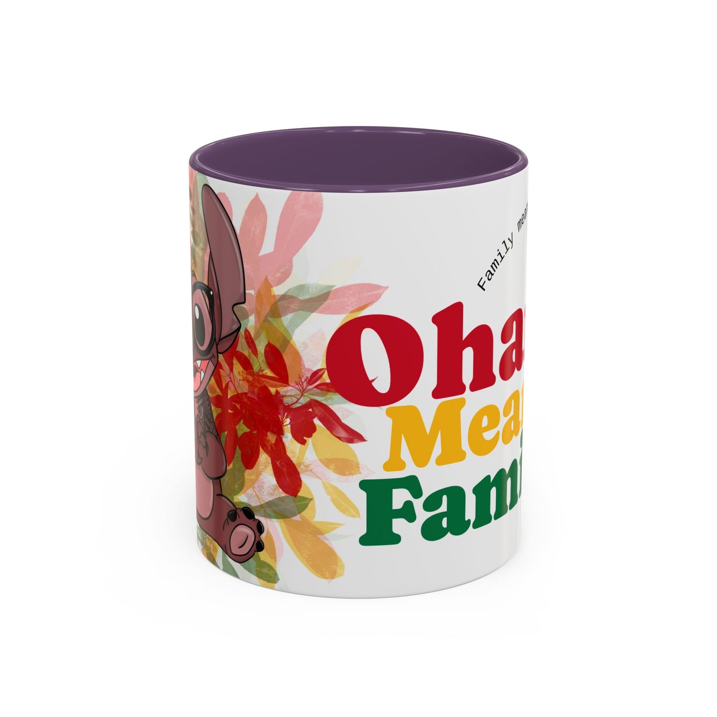 Ohana Means Family Stitch Mug