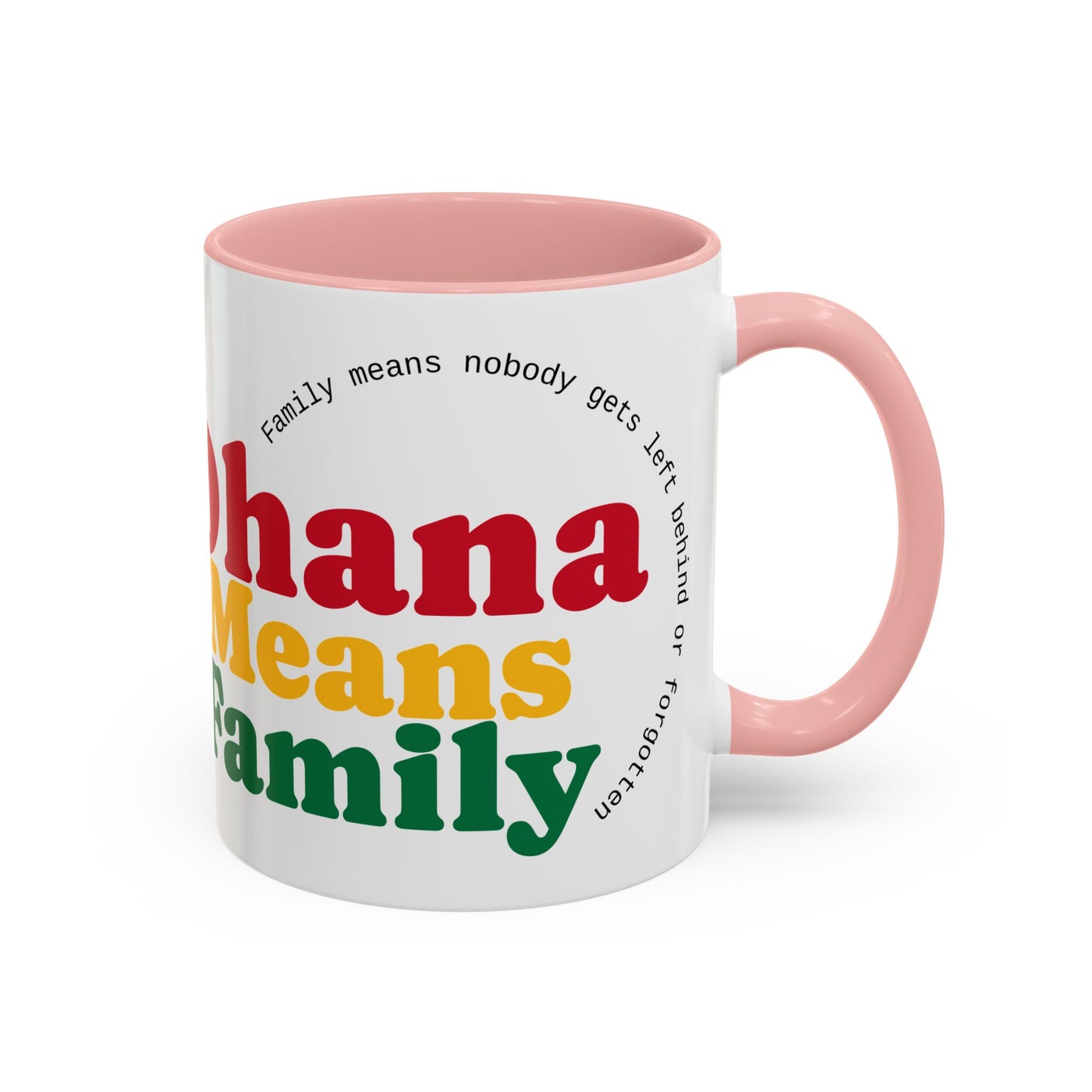 Ohana Means Family Stitch Mug