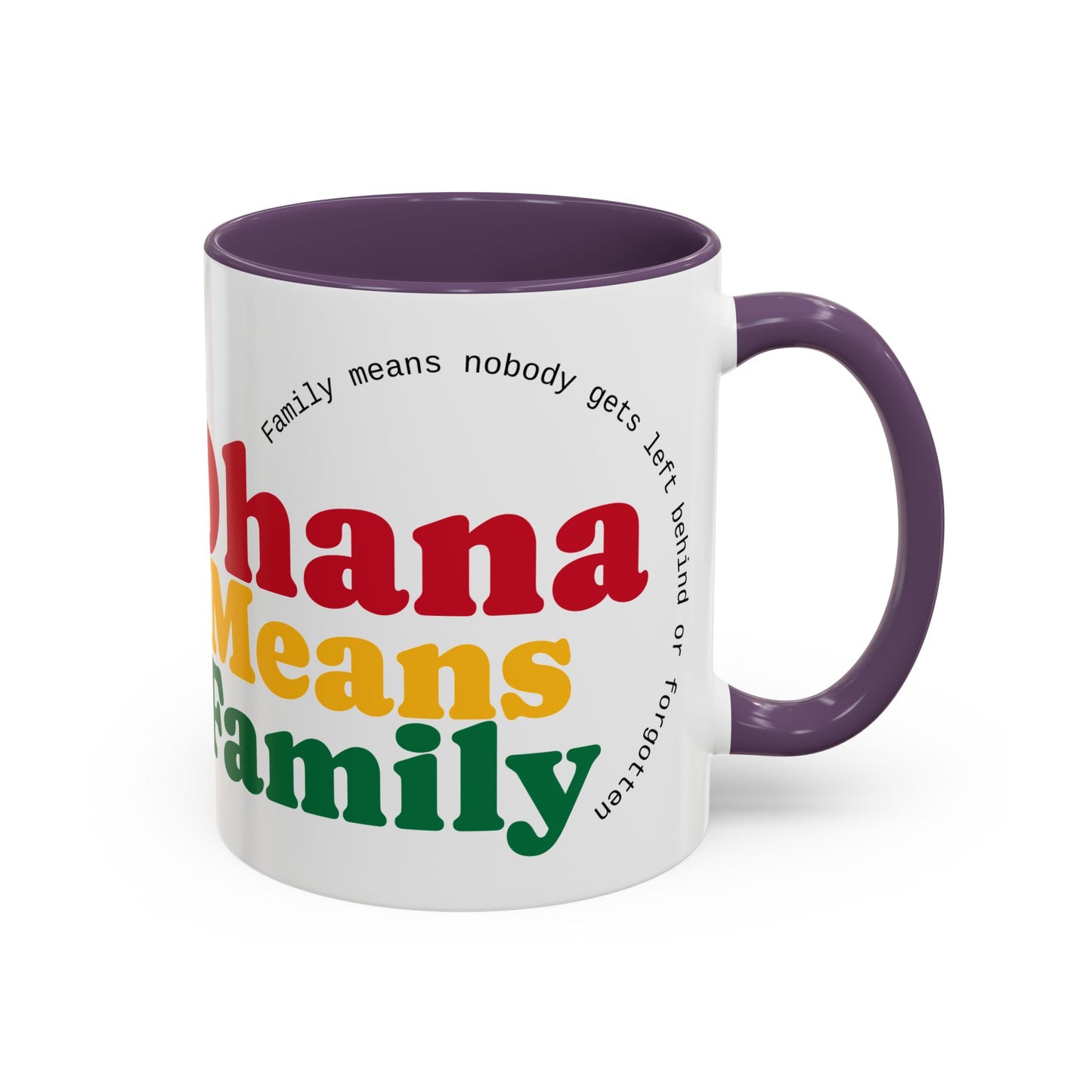 Ohana Means Family Stitch Mug