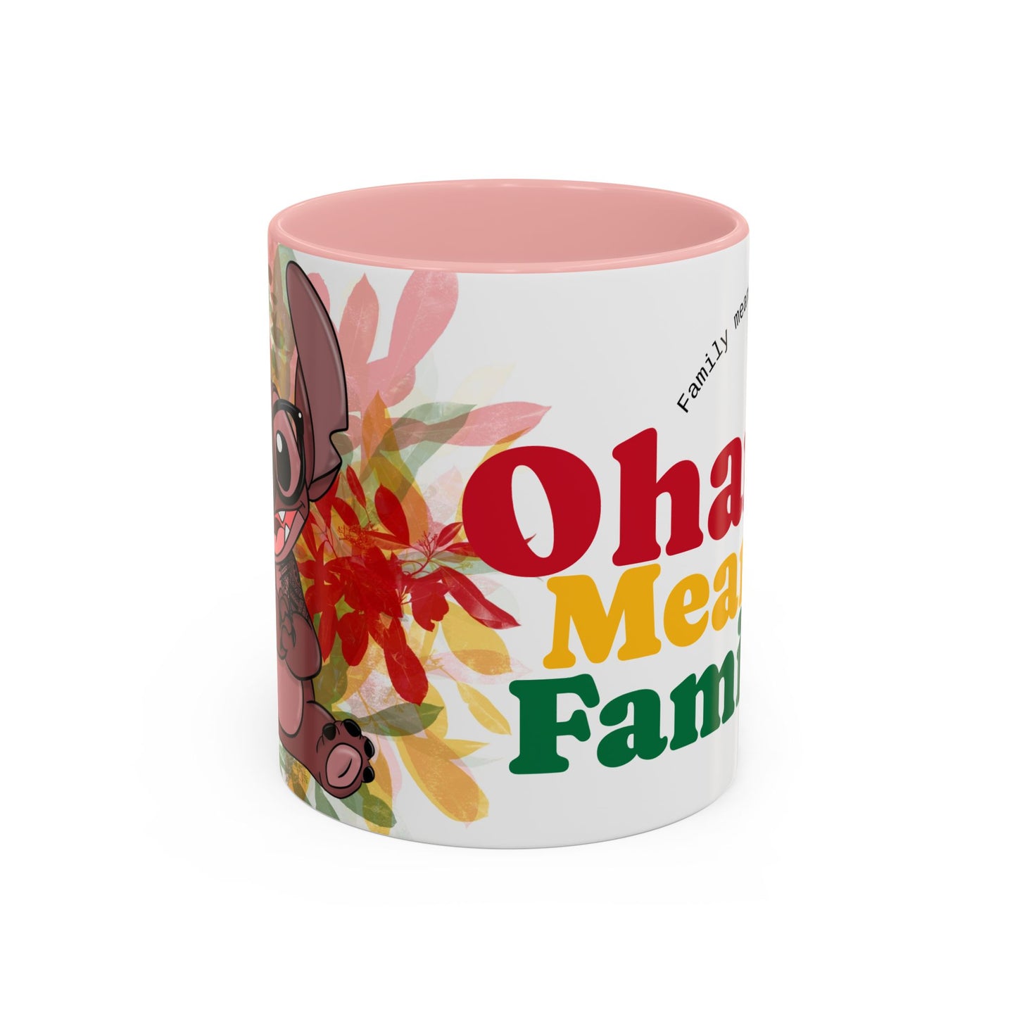 Ohana Means Family Stitch Mug