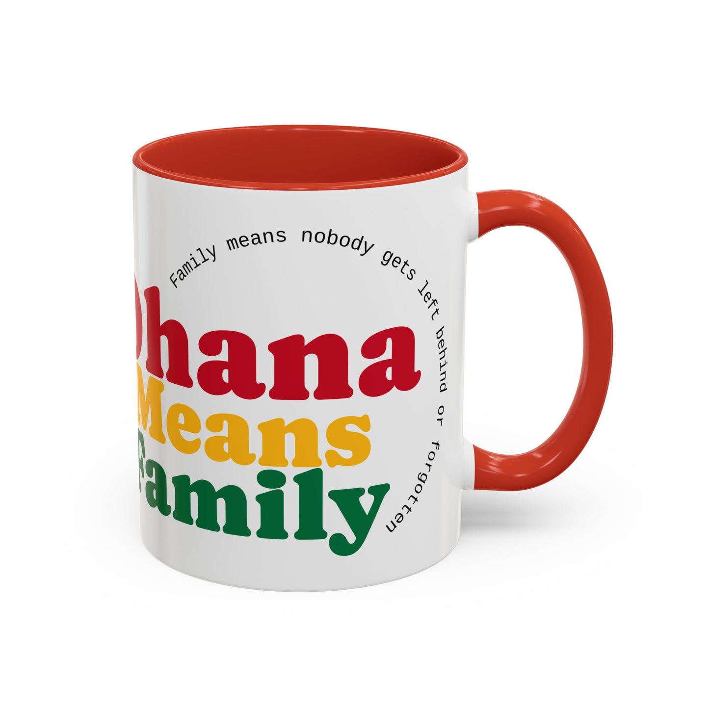 Ohana Means Family Stitch Mug