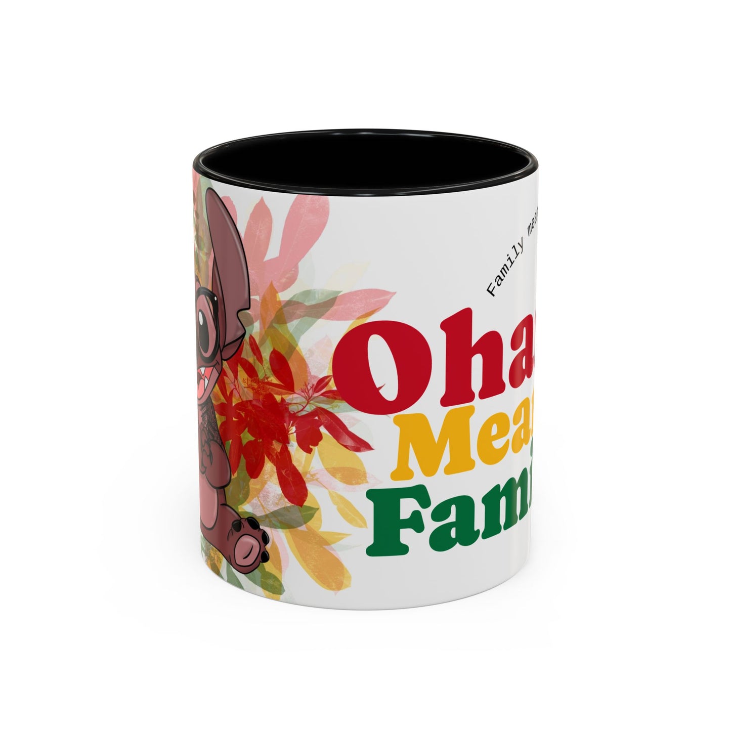 Ohana Means Family Stitch Mug