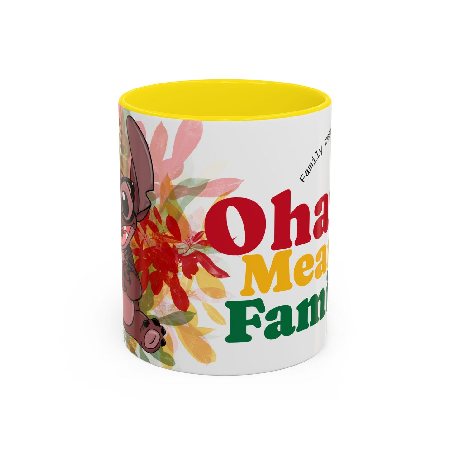 Ohana Means Family Stitch Mug