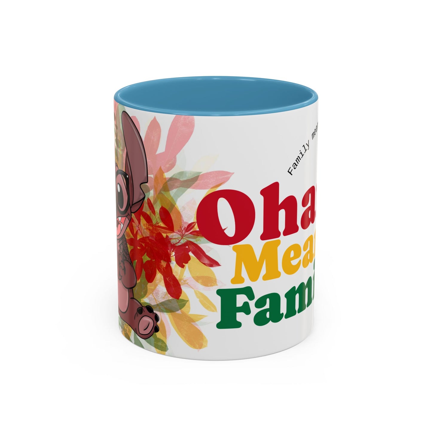 Ohana Means Family Stitch Mug