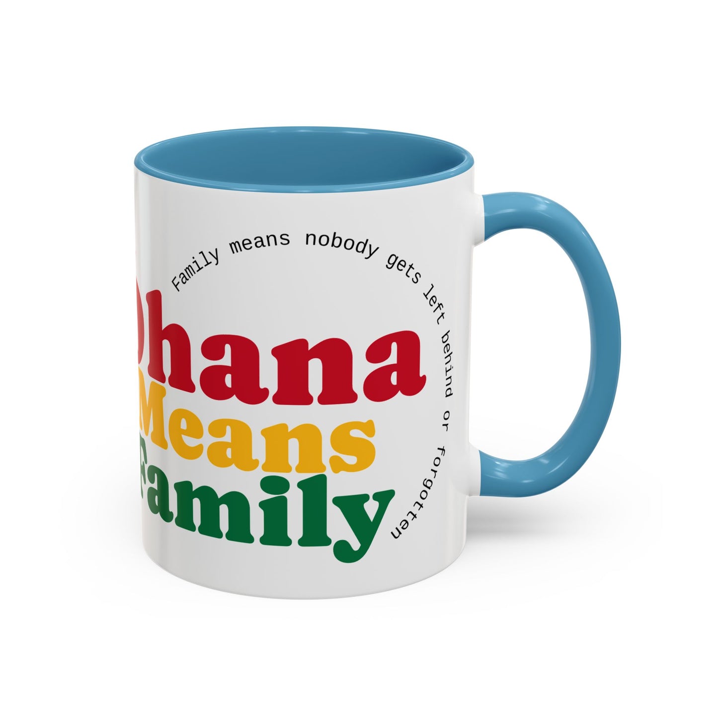 Ohana Means Family Stitch Mug